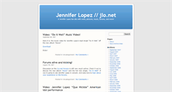 Desktop Screenshot of jlo.net